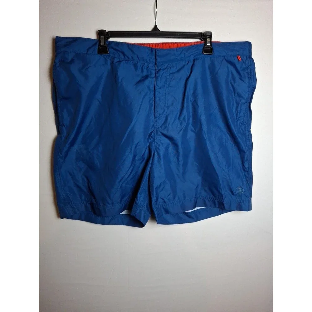 LANDS' END Men's Blue Quik - Dry Nylon Swim Trunks/ Shorts Size 42